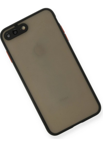 Apple iPhone 7 Plus Kılıf Montreal Silikon Kapak - Siyah modelleri
