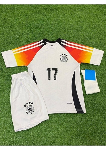 Almanya Euro 2024 Wirtz 17 Iç Saha Beyaz Çocuk Forması Forma Şort Çorap fiyatları