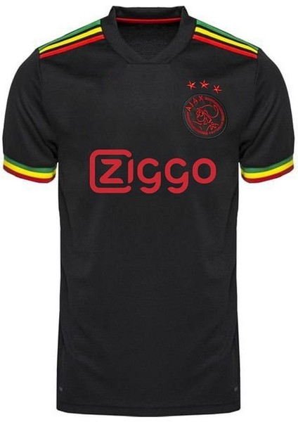 Ajax Siyah Özel Konsept Retro Futbol Forması