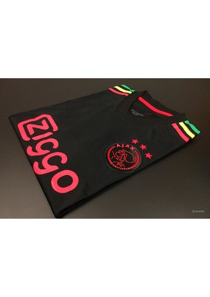 Ajax Siyah Özel Konsept Retro Futbol Forması