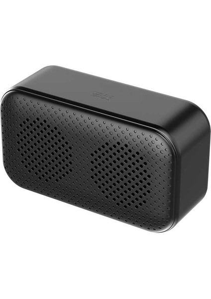 Çalar Saatli ve Fm Radyolu Bluetooth Hoparlör Dijital Saat ve Aynalı Tasarım 6W Ses Çıkışı Siyah