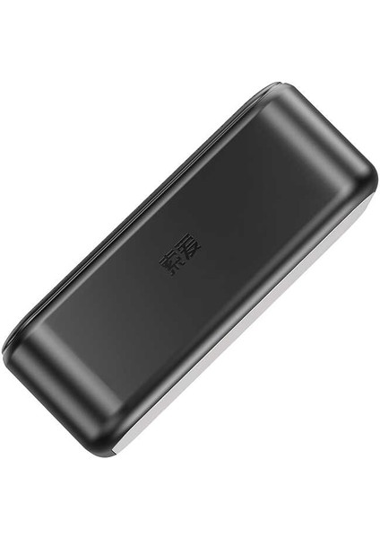 Çalar Saatli ve Fm Radyolu Bluetooth Hoparlör Dijital Saat ve Aynalı Tasarım 6W Ses Çıkışı Siyah