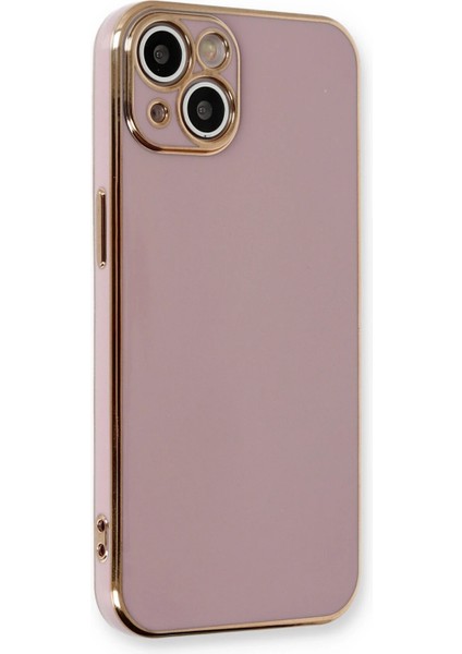 Apple iPhone 13 Kılıf Volet Silikon - Mor