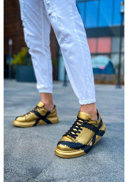 CH254 Cst Pittura Erkek Ayakkabı 549 Gold Sıyah x
