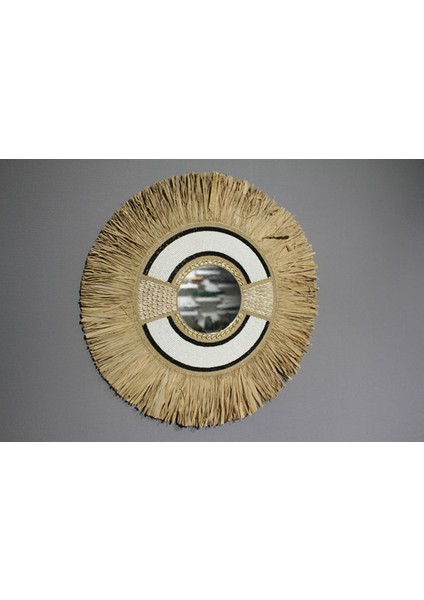 Hasırlı Duvar Aynası 3