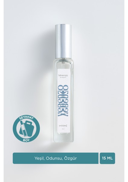 Vérenzo Edp Parfüm 15 ml Seyahat Boy