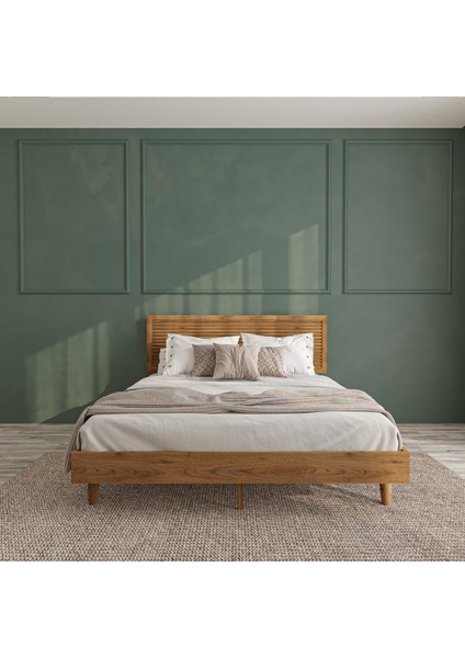 Hürrem Ceviz Ahşap Karyola