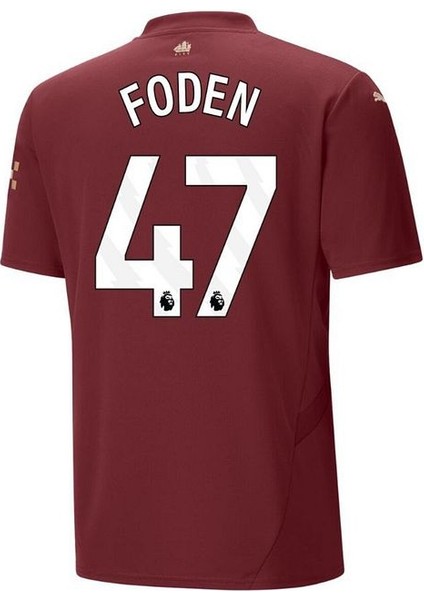 Phil Foden 47 Yeni Sezon 24/25 Manchester-C.i.t.y Üçüncü Bordo Forma modelleri