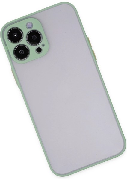 Apple iPhone 13 Pro Max Kılıf Montreal Silikon Kapak - Turkuaz fiyatları