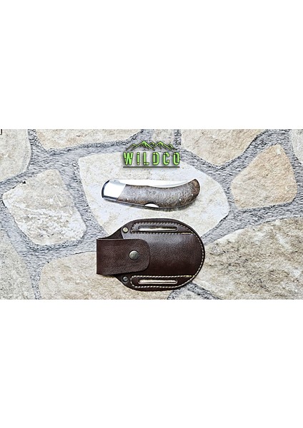 Vanax Dev Boy Çakı Pazlanmaz Balçak Stabilize Edilmiş Naturel Urlu Tik Agacı Kabza fiyatları