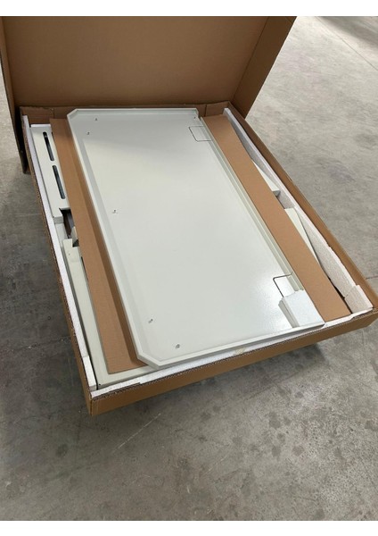 Klima Motoru Gizleme Kafesi 120X62X150 cm (H) Ral 9002 Krem Slotlu Xlarge Modeli modelleri