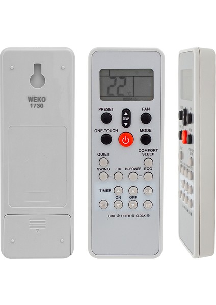 Toshıba WC-L03SE Klima Kumandası (5051)