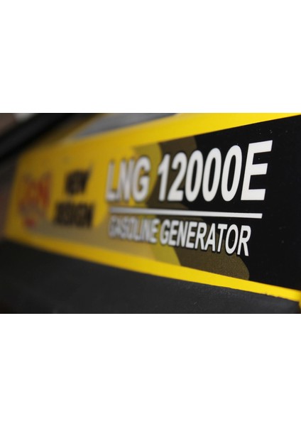 Lıon Power Lng 12000E Benzinli Jeneratör 12 Kva Marşlı Monofaze %100 Bakır Sargılı