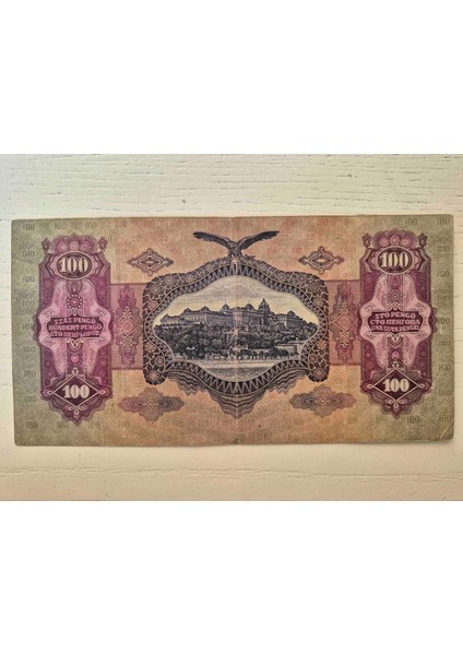 1930 Macar Szaz Pengo Budapeşte. Orijinal Dönemine Ait Temiz. fiyatları
