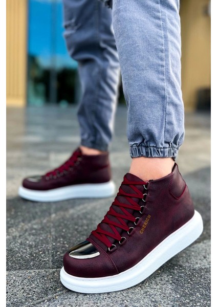 CH267 Cbt Roma Mirror Erkek Bot Bordo