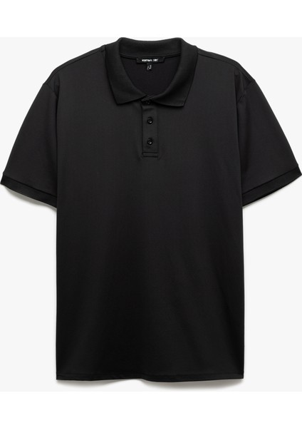 Yeni Sezon Kısa Kollu Regular Fit Basic Polo Yaka Spor Tişört modelleri