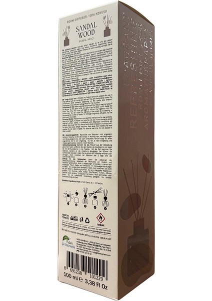 Premium Çubuklu Oda ve Ofis Kokusu 100 ml Sandal Ağacı Sandal Wood fiyatları