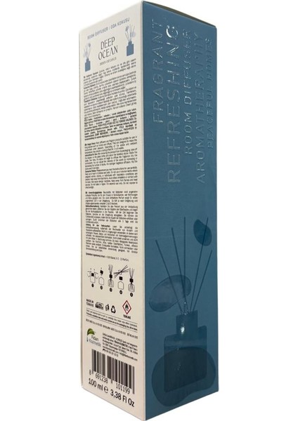 Premium Çubuklu Oda ve Ofis Kokusu 100 ml Derin Okyanus Deep Ocean fiyatları