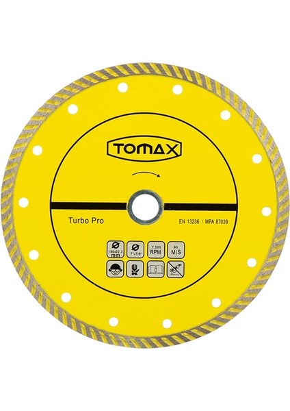 Turbo Elmas Mermer Granit Kesici 230X2,4X22
