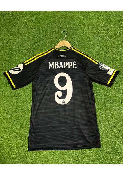 Real Madrid 2025/26 Sezonu Kylian Mbappe Deplasman Forması (Gri)