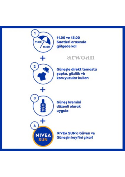 Nivea Sun Spf 50+ Hassas Anında Koruma Güneş Kremi 200 ml Sprey