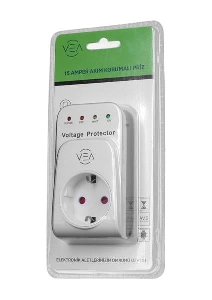 VE-25531 15A 3520W Akım Korumalı Priz Aşırı Yüksek Gerilim modelleri