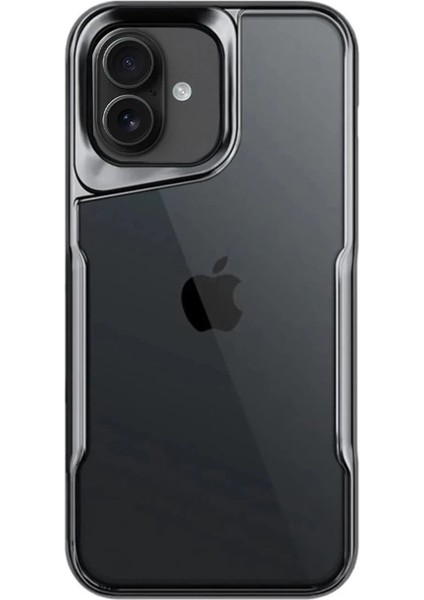 Apple iPhone 16 Kılıf Boyi Silikon Kapak - Titan Gri
