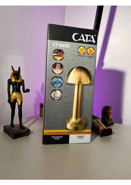 CT-8429 Lizbon Şarjlı Masa Lambası