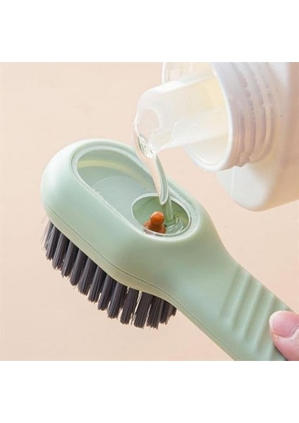 Hazneli Süet Bot Nubuk Ayakkabı Temizleme Fırçası Mutfak Banyo Fırçası Çok Amaçlı
