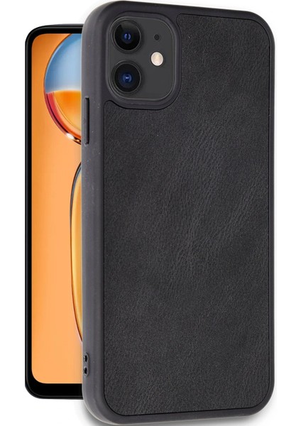 Apple iPhone 11 Kılıf Aras Deri Kapak - Siyah fiyatları