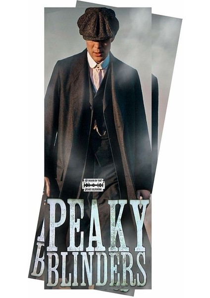 Peaky Blinders Shelby Baskılı Araç Kapı Direk Kaplama Folyo Sticker 2'li (Sağ&sol) modelleri