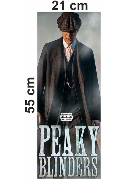 Peaky Blinders Shelby Baskılı Araç Kapı Direk Kaplama Folyo Sticker 2'li (Sağ&sol) fırsatları