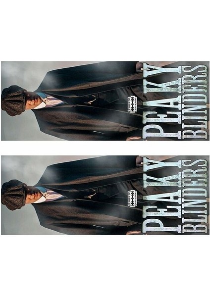 Peaky Blinders Shelby Baskılı Araç Kapı Direk Kaplama Folyo Sticker 2'li (Sağ&sol) indirimleri