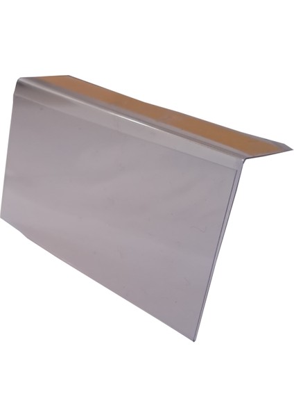 20 Adet Pvc Etiketlik Raf Önü Yapışkanlı 8x4 cm Vitrin Etiketliği, Raf Önü Etiketlik Isimlik