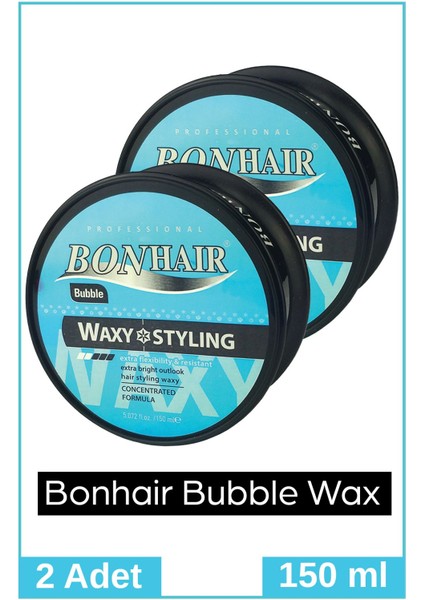 Styling Wax Bubble 150 ml 2 Adet
