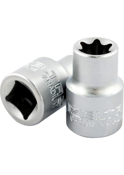 Izeltaş 3/8" Star (Torx) Lokma Anahtar