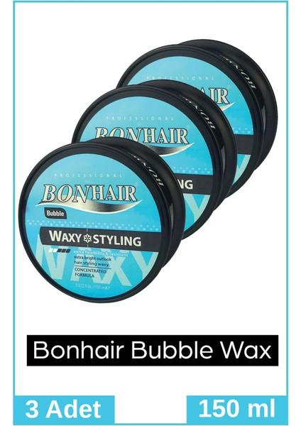 Styling Wax Bubble 150 ml 3 Adet