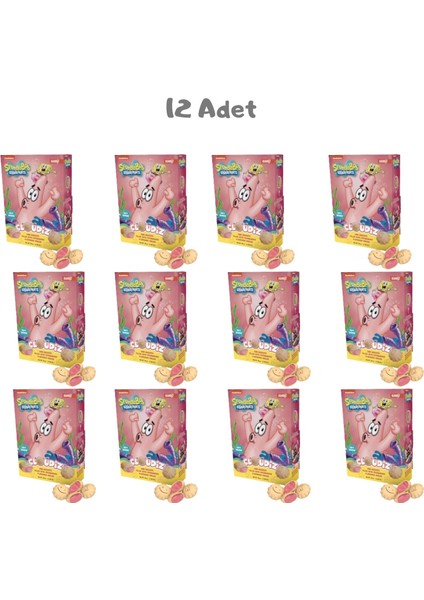 Cloudiz Strawberry Nickelodeon 30 Gr. 12 Adet