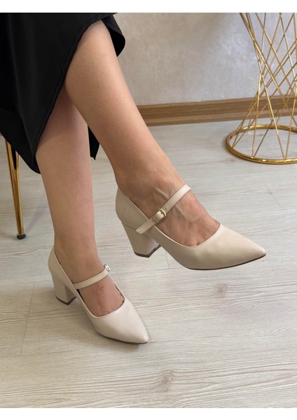Tek Bant Kemerli Kadın Topuklu Ayakkabı 205 modelleri
