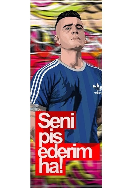 Cio Seni Pis Ederim Ha Baskılı Araç Kapı Direk Kaplama Folyo Sticker 2'li (Sağ&sol) fiyatları