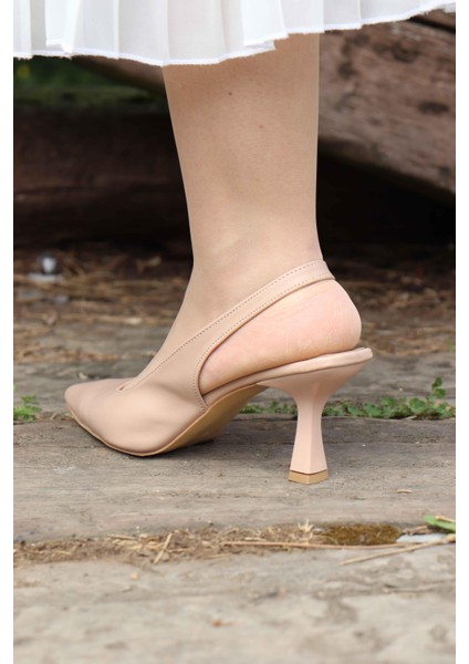 Arkası Açık Topuklu Ayakkabı 502 fiyatları