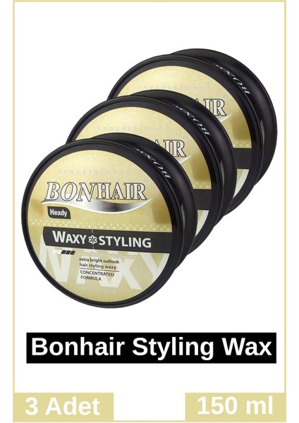 Styling Wax Heady 150 ml 3 Adet