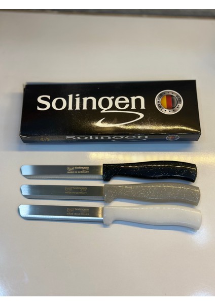 Solingen 3’lü Simli Micro Et Sebze Doğrama Bıçağı Seti