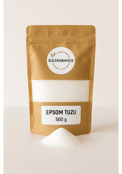 Epsom Tuzu 500 G | Ingiliz Tuzu – Ayak Banyosu ve Peeling – %100 Doğal -Katkısız