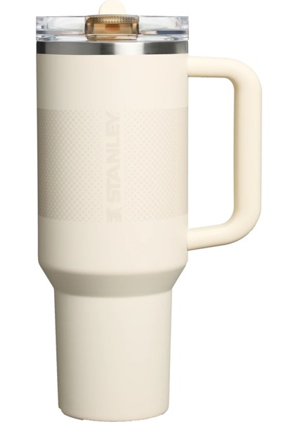 The Quencher Protour Flip Straw Tumbler | 40 Oz (1, 18 L) Cream Fade Sızdırmaz Pipetli Termos