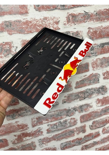3ADİJİTAL Redbull Pleksi Motor Plakalığı