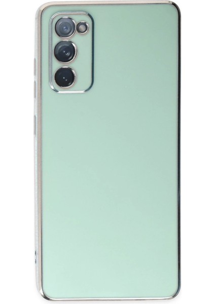 Samsung Galaxy S20 Fe Kılıf Volet Silikon - Açık Yeşil Dpmah