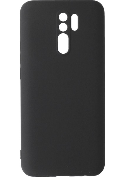 Xiaomi Redmi 9 Kılıf Nano Içi Kadife Silikon - Gri Dpmah