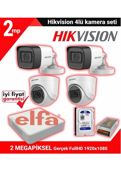 Marka Full Hd Colorvu Hazır Set