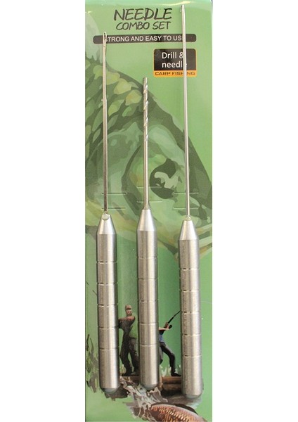 7801 Boili Delici Needle 3'lü Set Alüminium